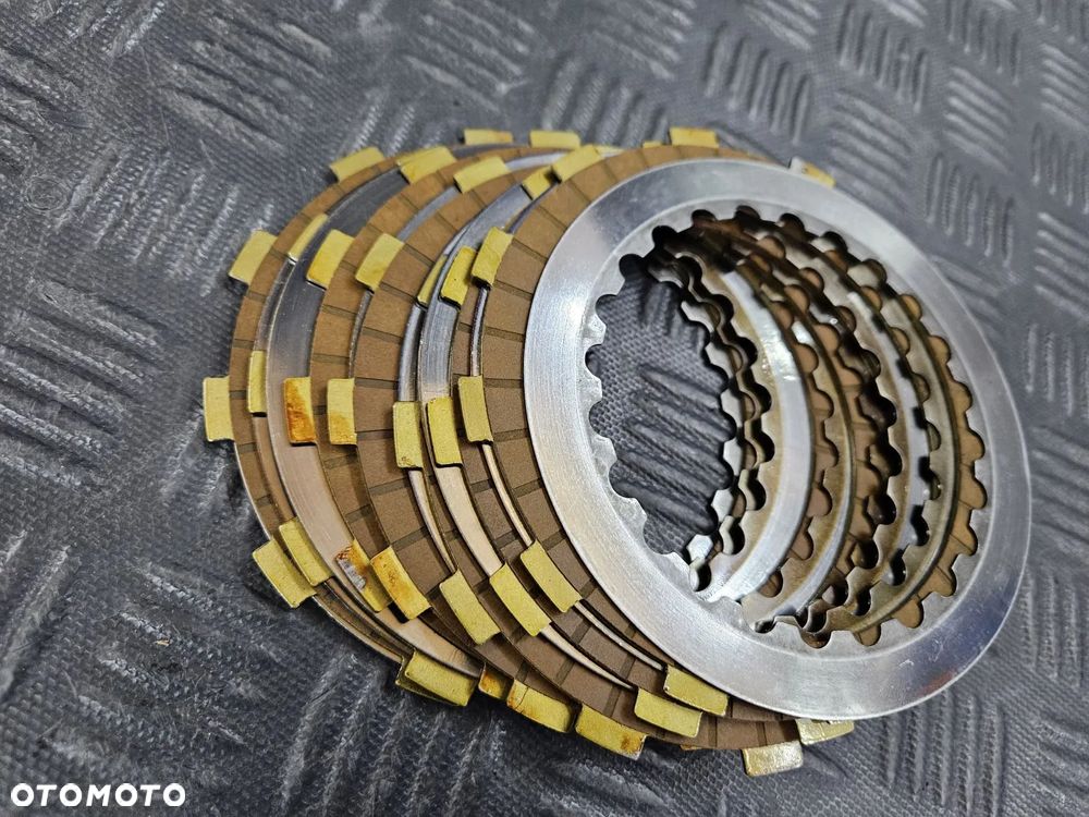 KTM SX EXC SXF RFS 450 400 525 SPRZĘGŁO KOSZ TARCZE DOCISK KOMPLET - 9