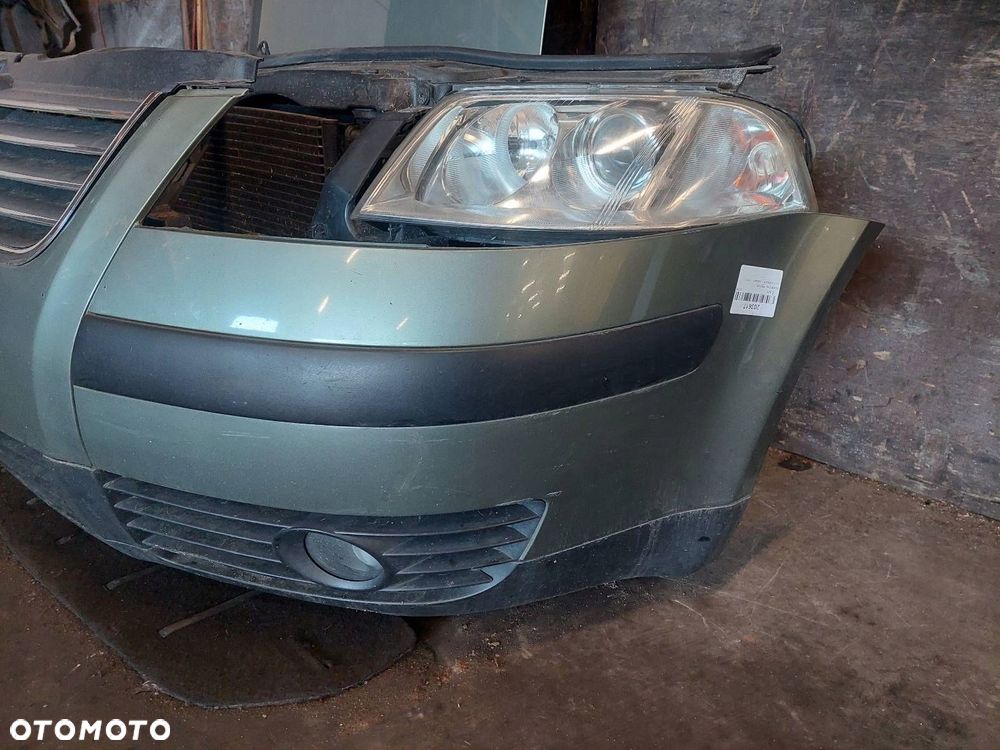 KOMPLETNY PRZÓD MASKA ZDERZAK LAMPA PAS VOLKSWAGEN PASSAT B5 FL LA6W - 8