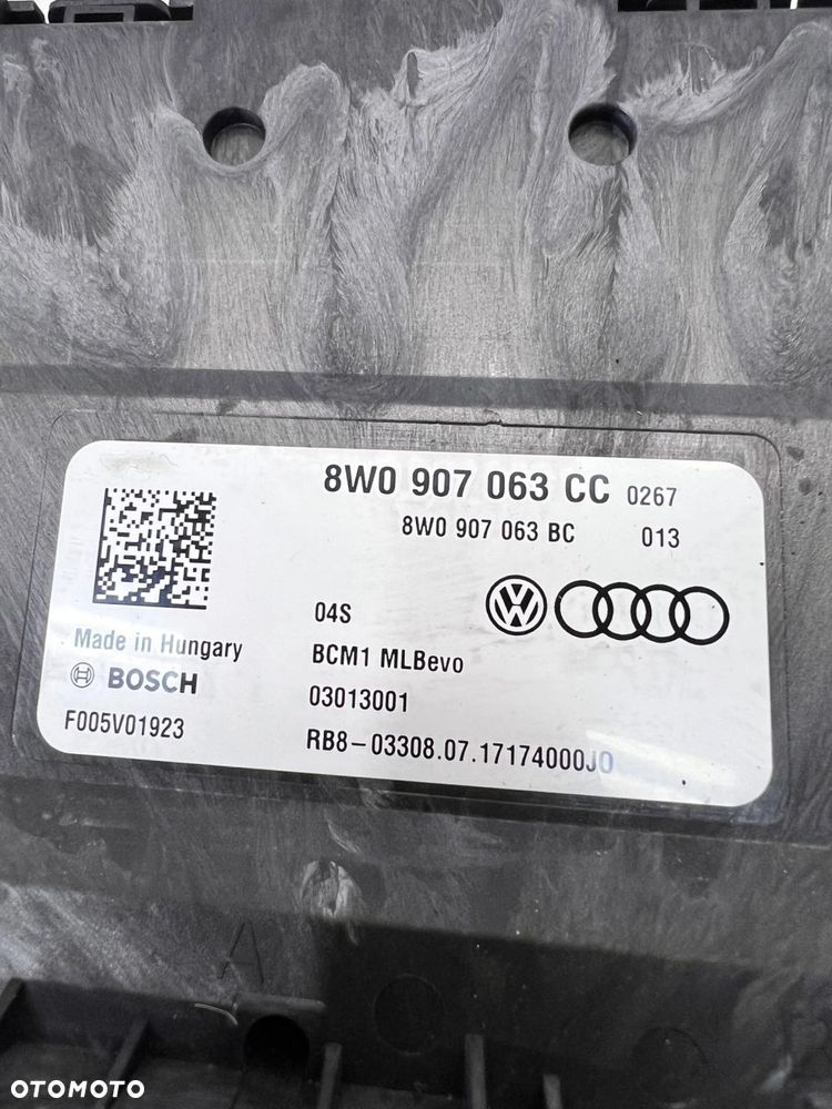 MODUŁ STEROWNIK KOMFORTU AUDI A4 B9 A5 Q5 FY 8W0907063CC - 4