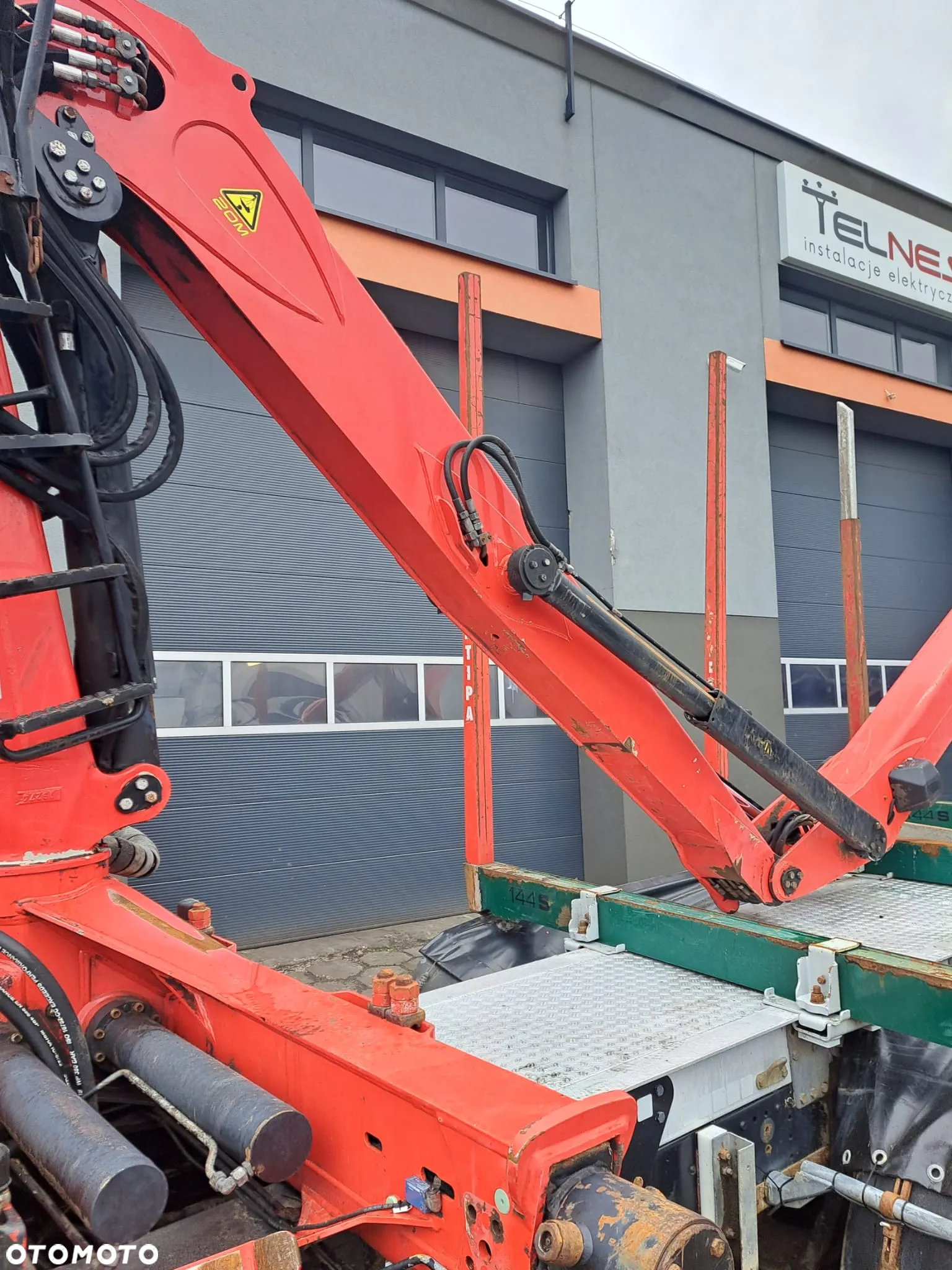 ZABUDOWA DO DREWNA + HDS PALFINGER EPSILON M120Z79 - 11