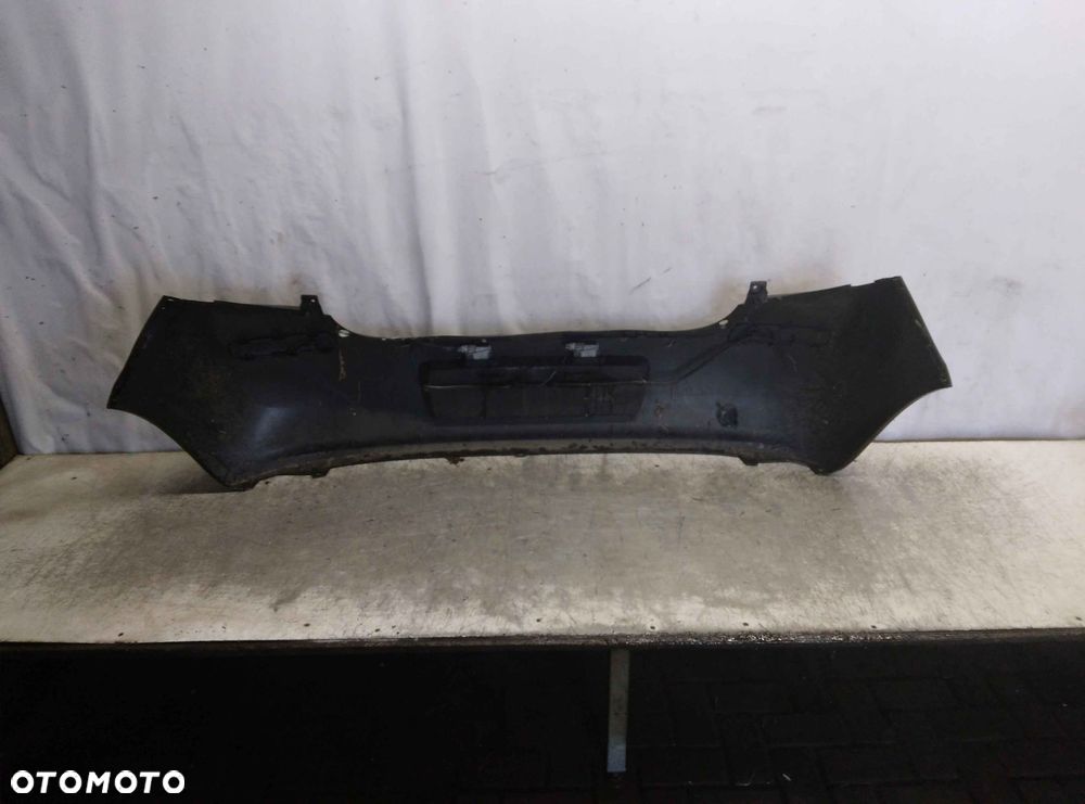 ^ ZDERZAK TYŁ TYLNY DO RENAULT CLIO III 3 5D HB NV676 CZARNY - 4