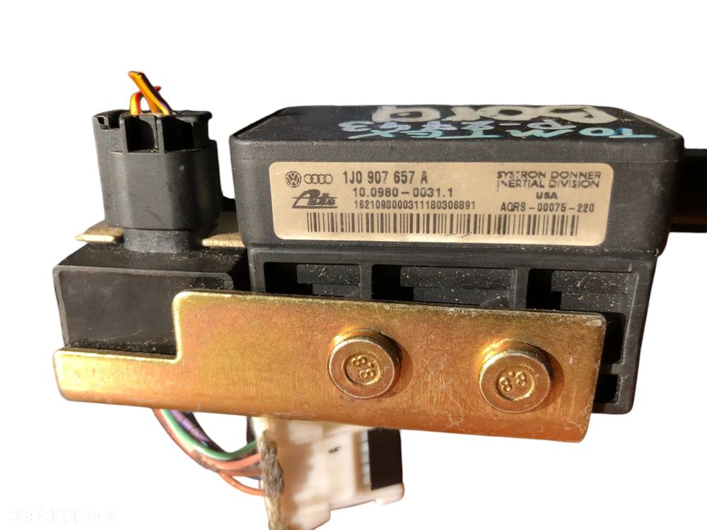 Czujnik Sensor ESP Audi A3 8L Vw Golf IV Skoda Seat 2.0 Benz 1J0907657A - Gwarancja Wysyłka - 5