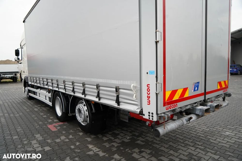 DAF XF 480 / SOLOWKA / SSC / 6X2 / PUNTE RELAXABILĂ / - 11