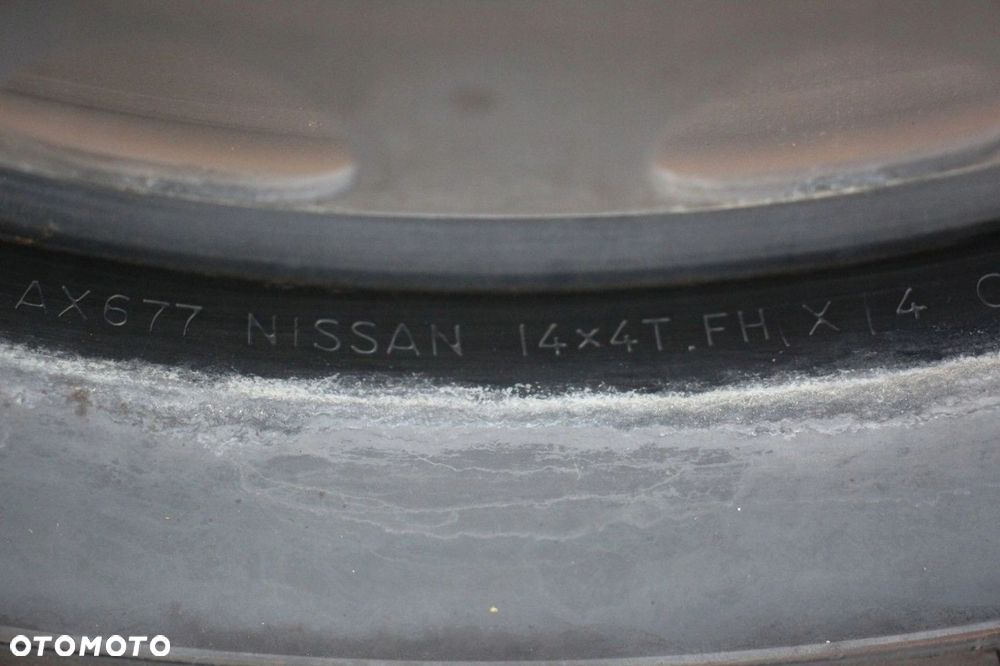 Koło zapasowe dojazdowe NISSAN MICRA 14" 105/70/14 40300AX677 4X100 - 3