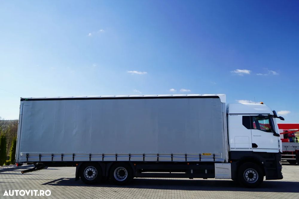 MAN TGX 26.520 / 6x2 / 9.3 M CORTINĂ / ACOPERIȘ RIDICABIL / AXĂ RIDICABILĂ / DIRECȚIE / NOU - 6