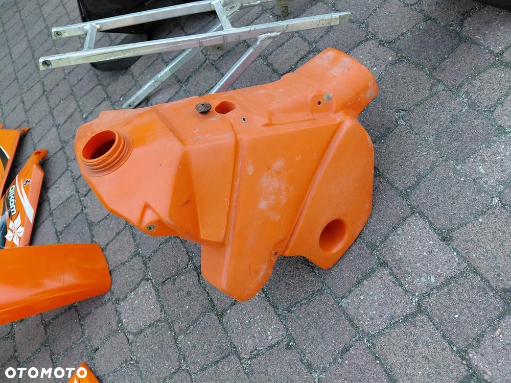 KTM EXC SX SXF 2004-2007 POLIFT BUDA KOMPLET PLASTIKÓW OWIEWKI SIEDZENIE BAK AIRBOX STELAŻ NADWOZIE RESTYLE LIFT - 12