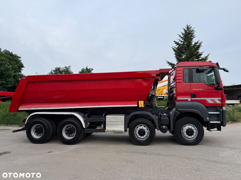 MAN TGS 41.440 Kipper Miller 8x6  Euro 6 Nowe Opony !!! 1 Właściciel - 4