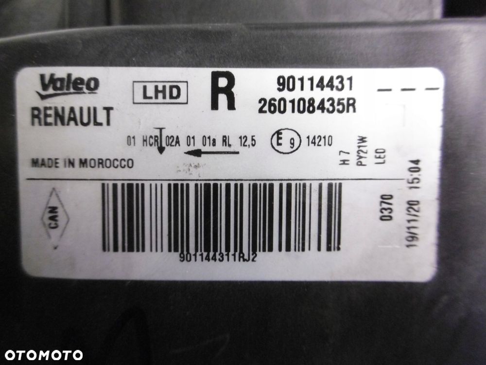 dacia sandero ii logan lift - lampa przednia prawa - 8