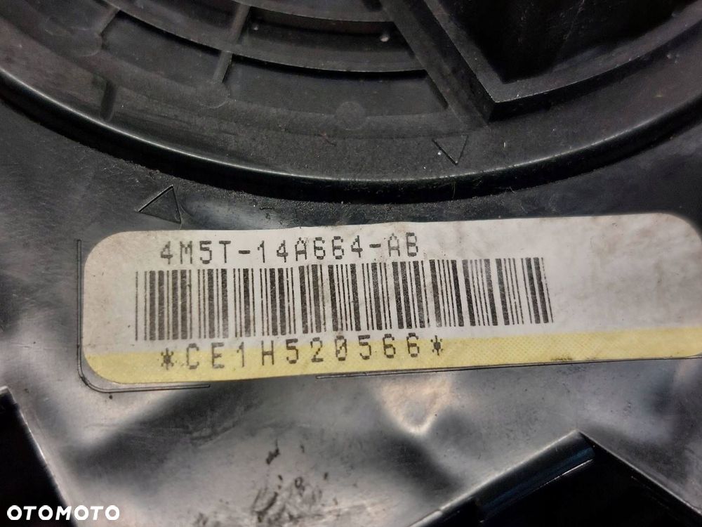 ZESTAW AIRBAG POSTRZAŁOWY FORD FOCUS MK2 KOKPIT KIEROWNICA PASY MANETKA - 5