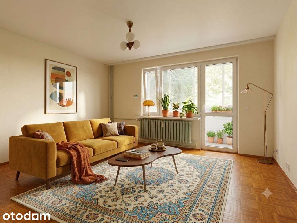 3 pokoje, 58,4 m² do remontu | ul. Fatimska
