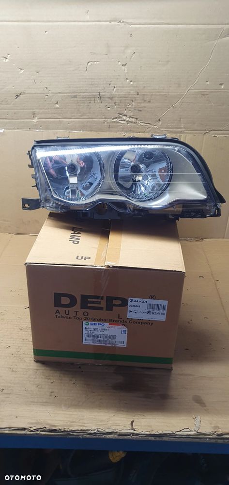 Lampa prawy przód przednia prawa BMW 3 E46 NOWA DEPO ALKAR 2786849 - 1