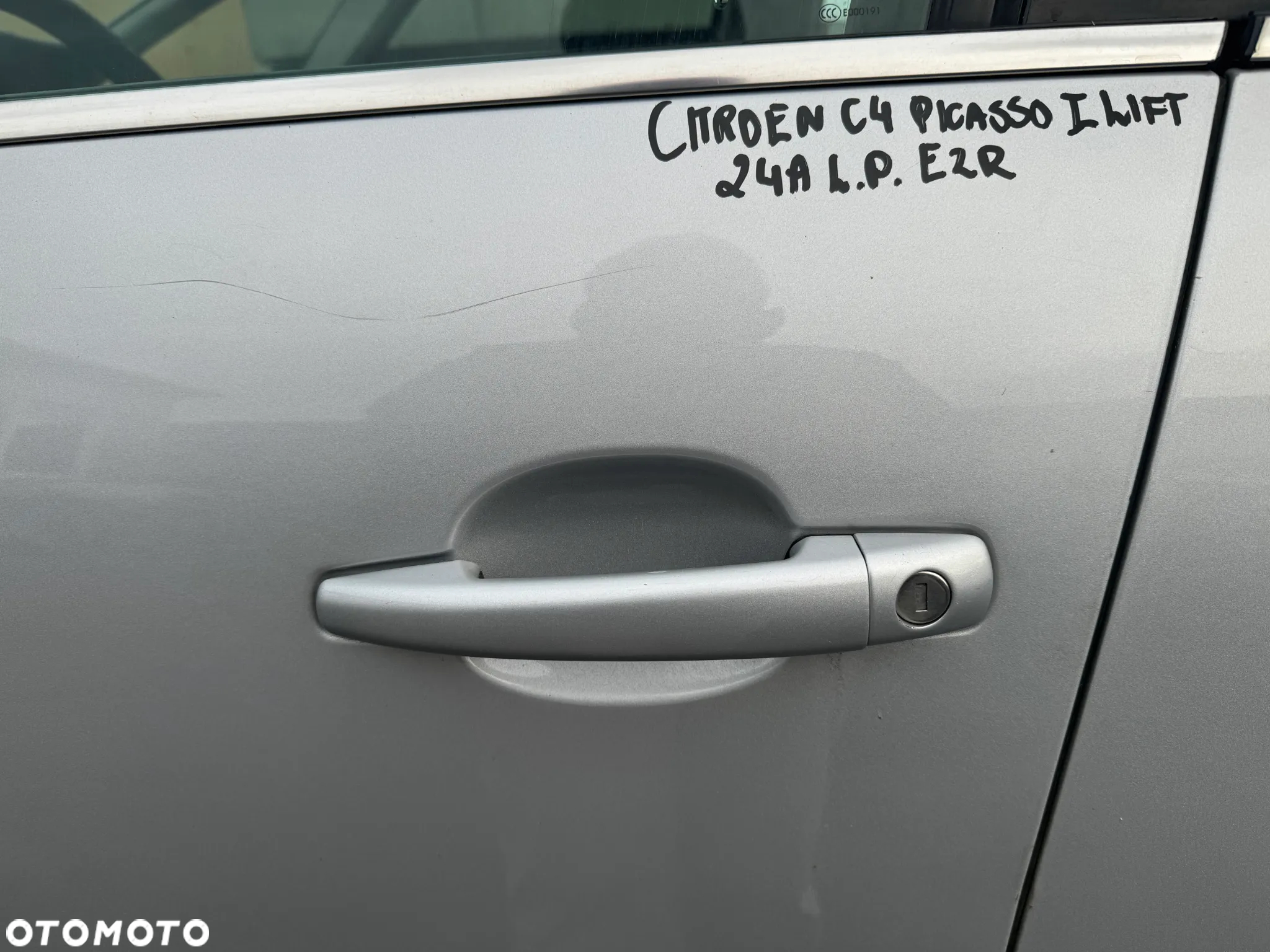 CITROEN C4 PICASSO I LIFT DRZWI LEWE PRZEDNIE LEWY PRZÓD EZR - 4