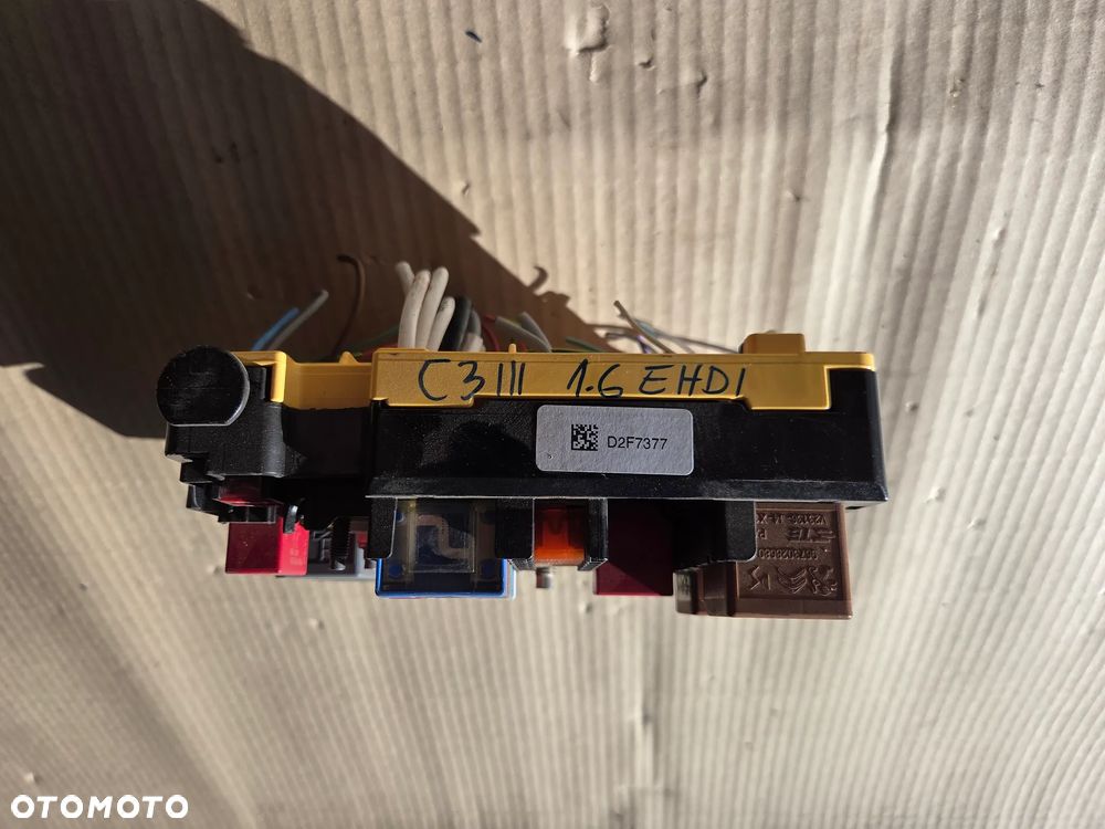 Moduł BSM skrzynka bezpieczników Citroen C3 III 1.6 - 3