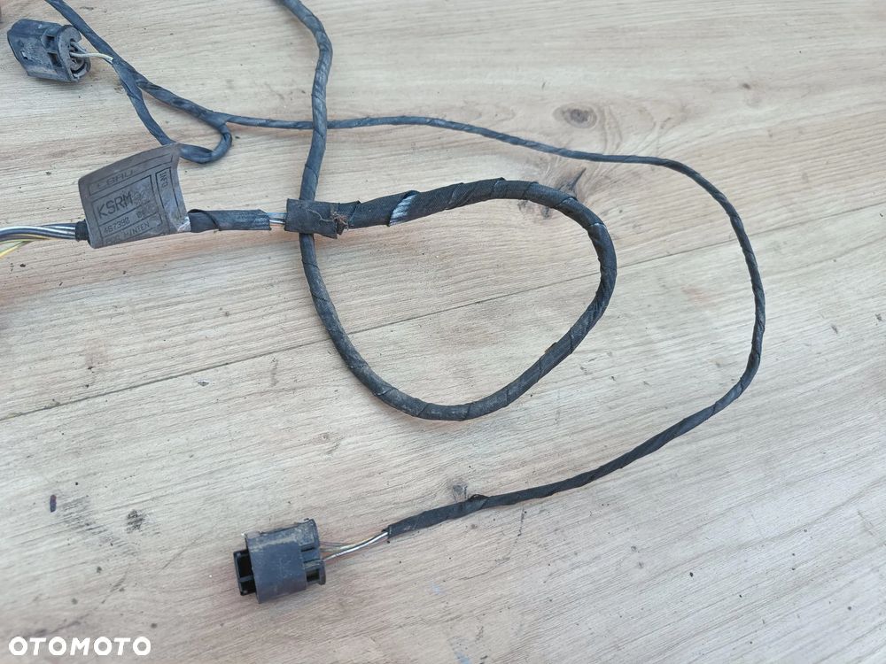 BMW E60 E61 WIĄZKA CZUJNIKÓW PARKOWANIA PDC TYLNA TYŁ ZDERZAKA 6928366 - 3