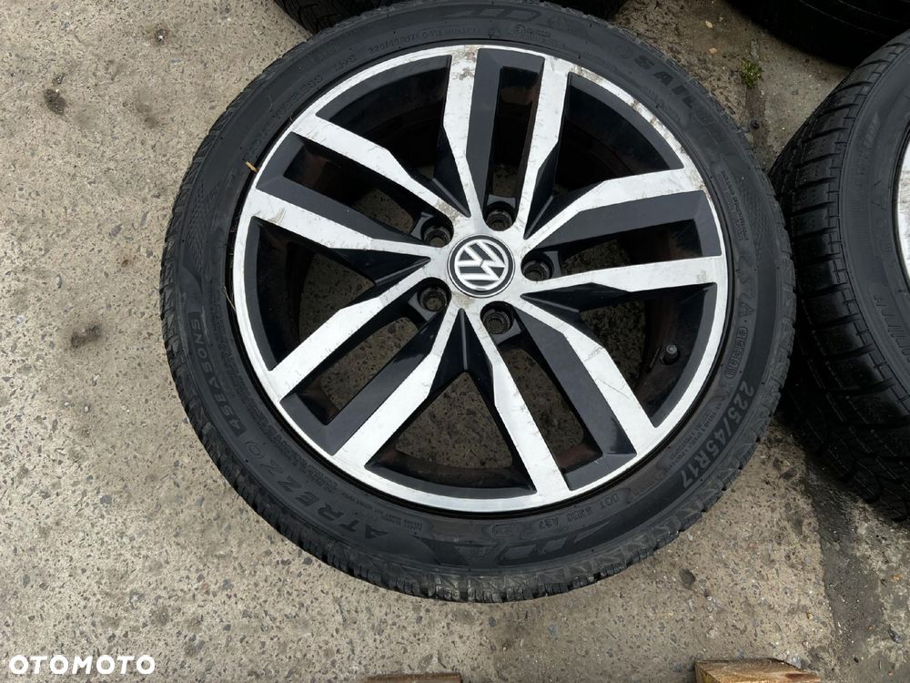 KOŁA FELGI OPONY CAŁOROCZNE ZIMOWE VW GOLF VII GOLF SPORTSVAN I 225/45 R17 - 2