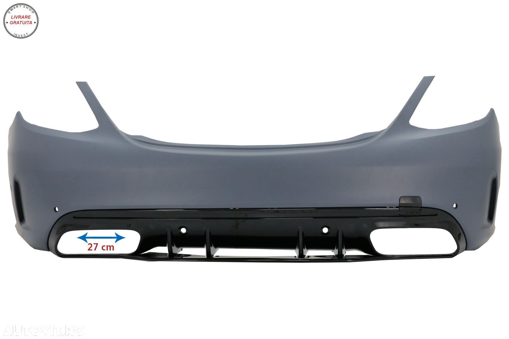 Bara Spate Mercedes C-Class W205 Limousine (2014-2020) C63 Design- livrare gratuita - 3