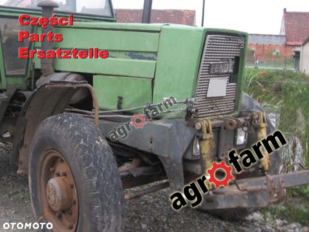 Fendt 612 silnik, części skrzynia biegów, zwolnica - 2