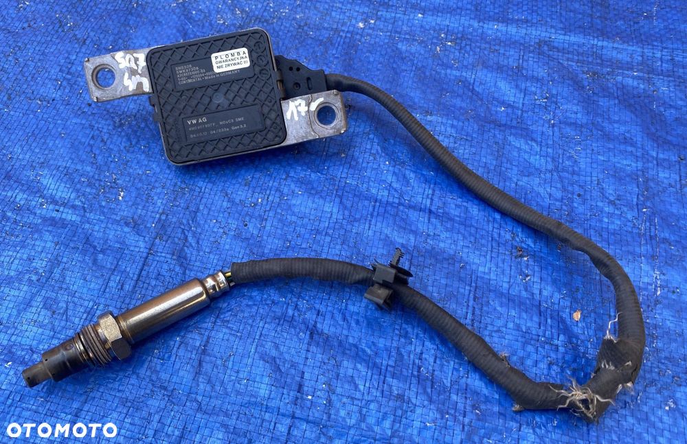 AUDI Q7 4M 4M0907807F NOX CZUJNIK SONDA LAMBDA ORYGINAŁ 85tys km ORYGINAŁ - 1