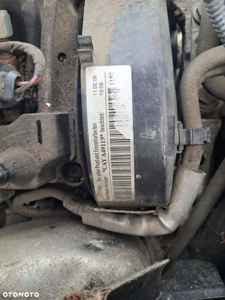 SILNIK SKODA OCTAVIA II 1.6TDI 105KM CAYC 2011R KOD - 2