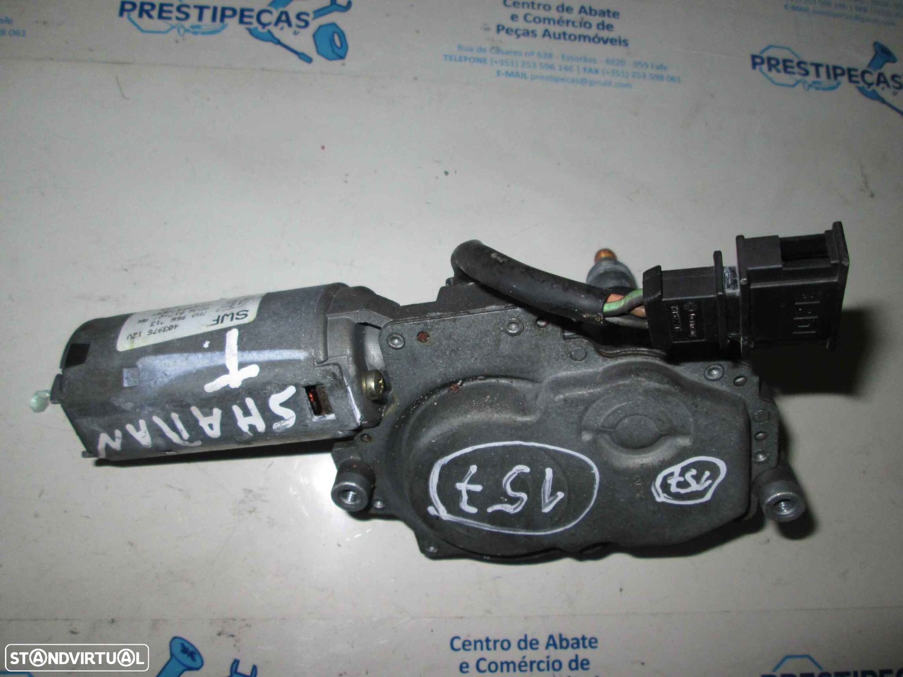 Motor Limpa Vidros Tras 7M0955713 403975 VW SHARAN 1997 FORD GALAXY 1998 1.9 TDI   0P   TRAS  SWF - 2