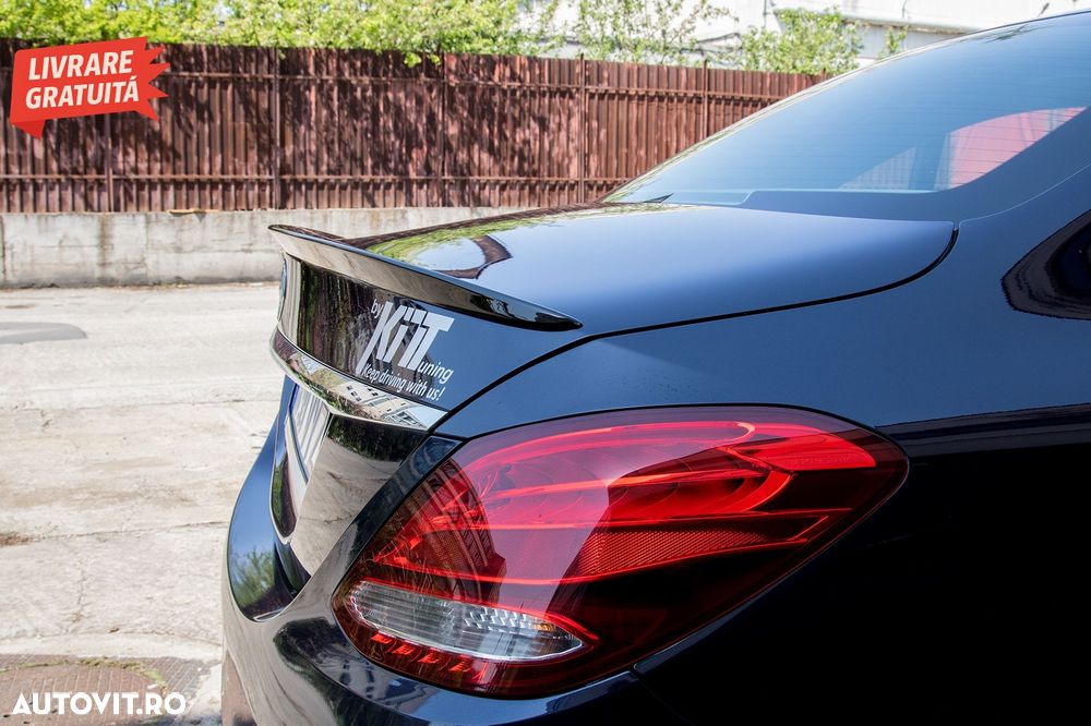 Eleron Portbagaj Mercedes C-Class W205 (2014-2020) Design Negru Lucios- livrare gratuita - 7