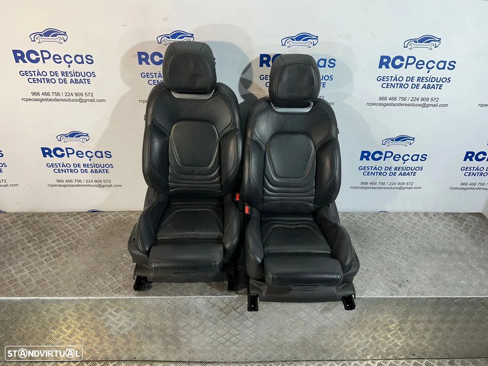 .Conjunto Bancos Elétricos Pele Citroen DS5 Original - 9