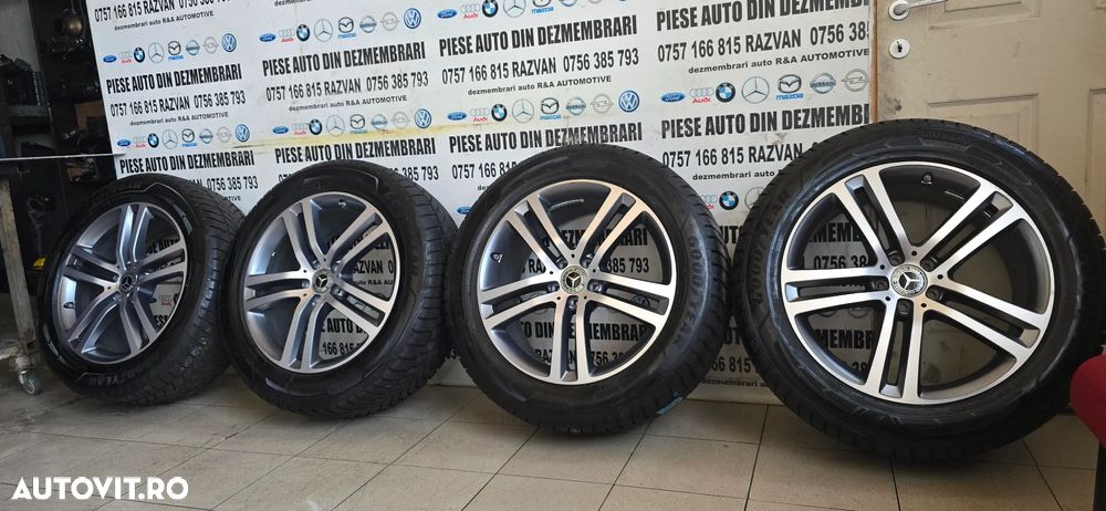 Jante Mercedes GLE W167 R20 2 Latimi Impecabile Anvelope Noi Iarna Good Year 275/50R20 Dot 0724 - 3