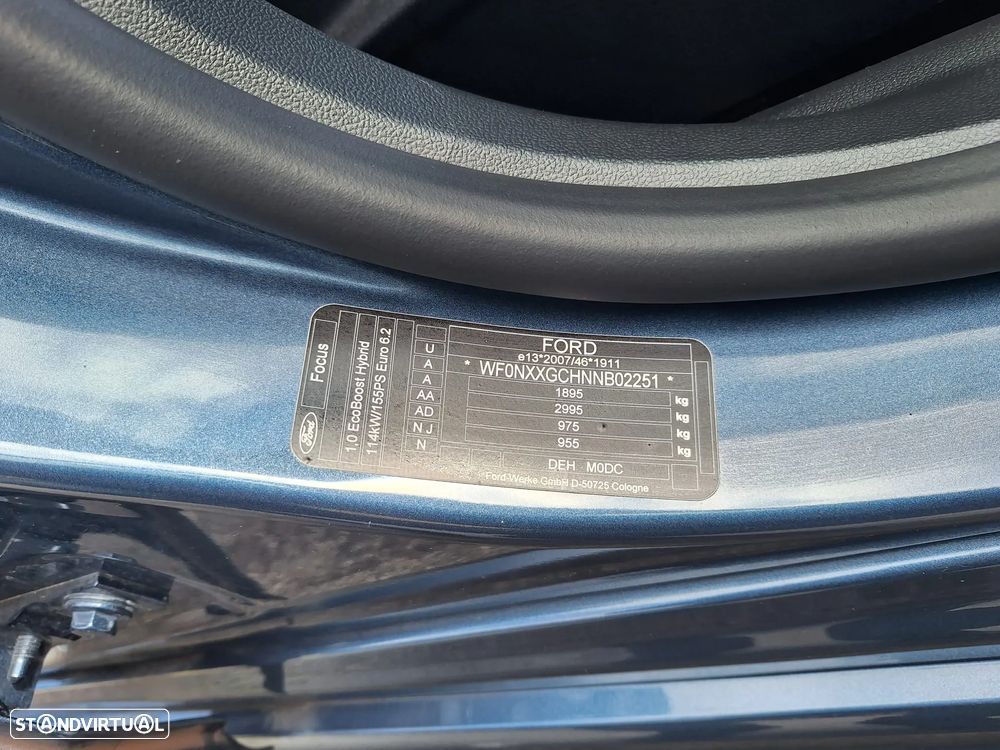 Ford Focus 1.0 EcoBoost MHEV ST-Line - 19