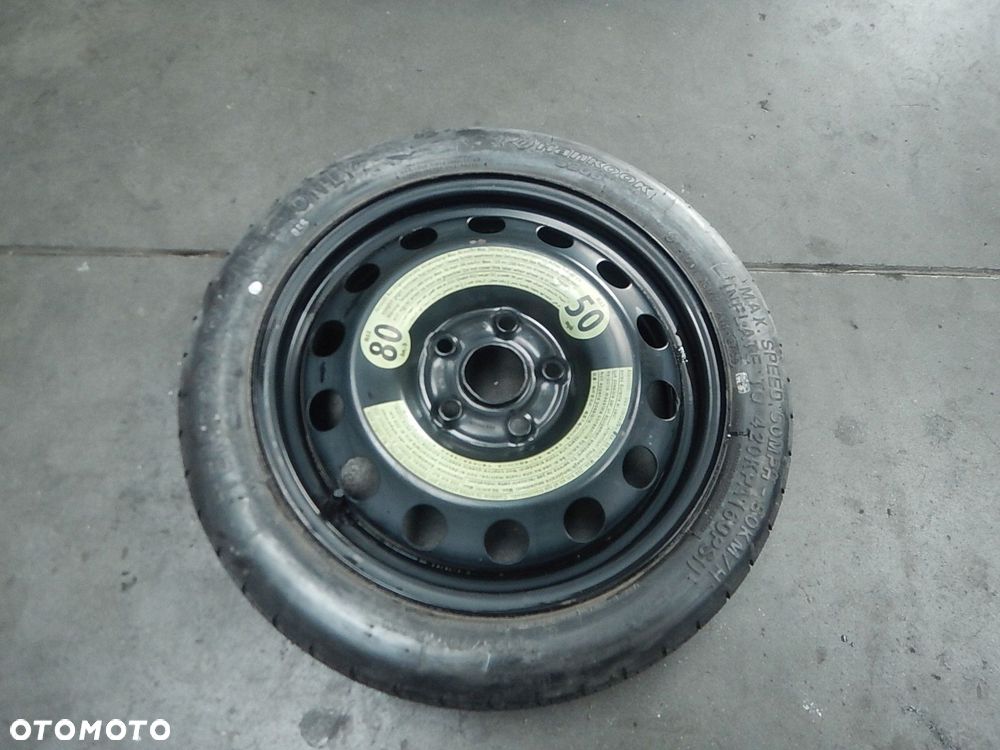 dojazdówka koło dojazdowe zapas vw golf vi audi 8p a3 r16 5x112 1k0601027s - 2