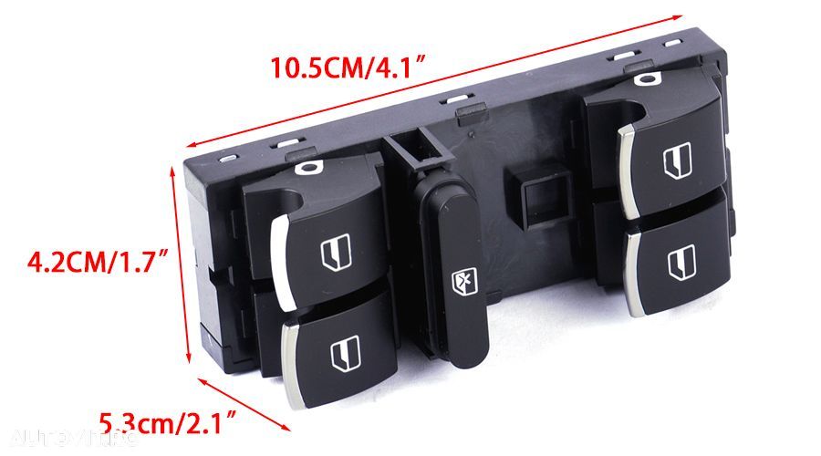 Butoane Geam Geamuri Electrice Sofer VW Volkswagen Passat Golf Jetta - 2