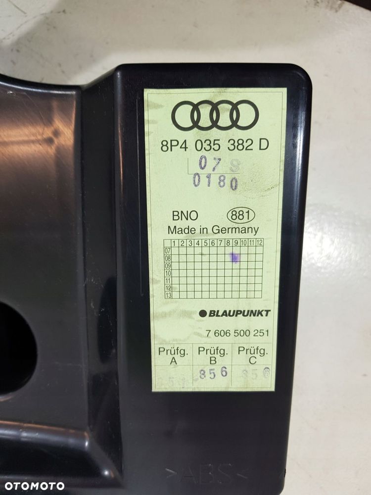 głośnik subwoofer 8p4035382d audi a3 8p lift 2.0 tfsi 08r - 9