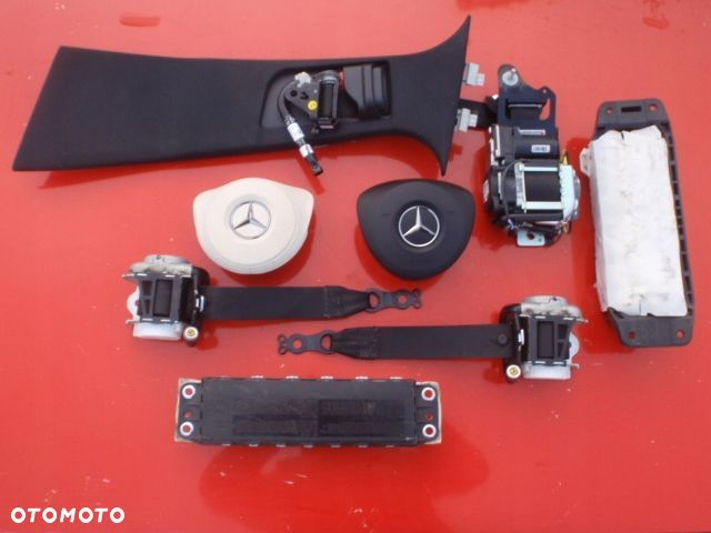 MERCEDES W205 C DESKA KONSOLA AIRBAG SKÓRA EUROPA - 4