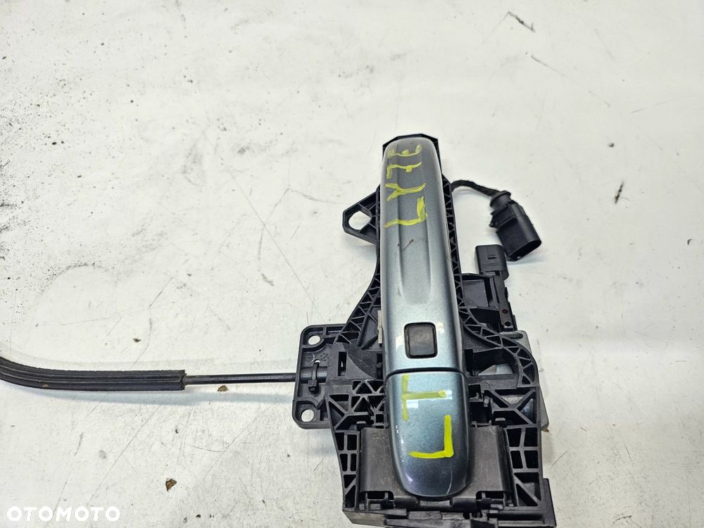 KLAMKA ZEWNĘTRZNA DRZWI LEWY TYŁ AUDI Q7 4L LY7E 4L0839885A KEYLESS GO - 4