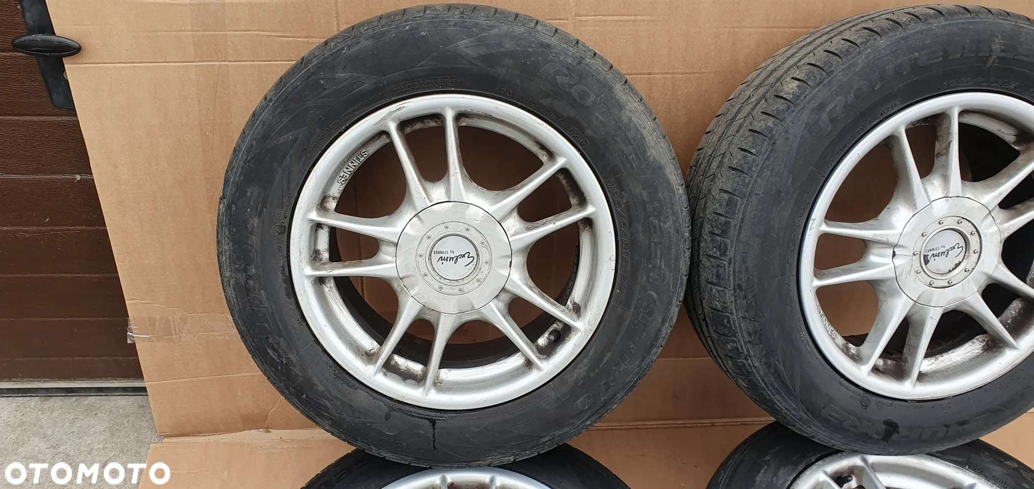 Alufelgi Ronal z oponami 5x112 195/65 R15 VW AUDI Skoda Seat - 3