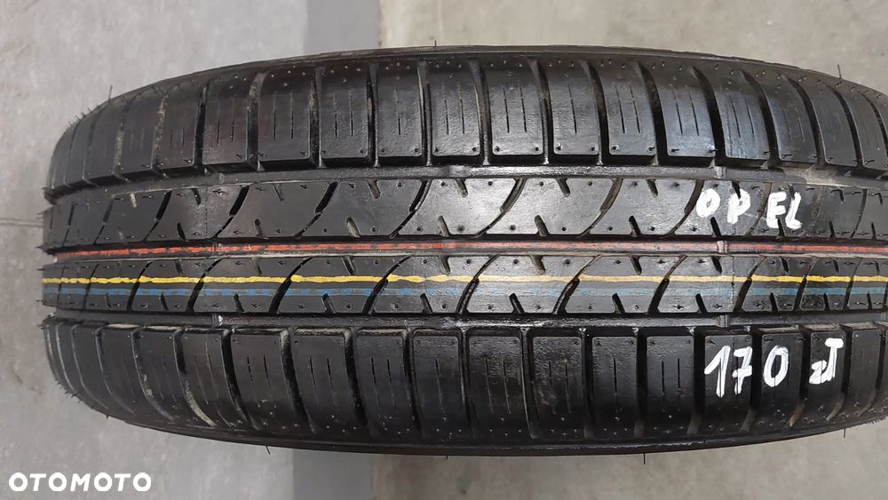 KOŁO ZAPASOWE OPEL 15 CALI FELGA STALOWA OPONA FIRESTONE FIREHAWK 700 R2008 BIEŻNIK 8mm NR 2150141 195/60 R15 - 2