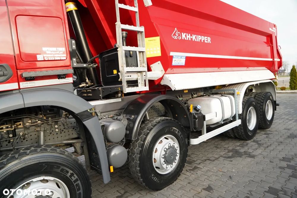 Mercedes-Benz AROCS 4145 / 8x8 / WYWROTKA TYLNOZSYPOWA / KH KIPPER  / MANUAL /  EURO 6 - 14
