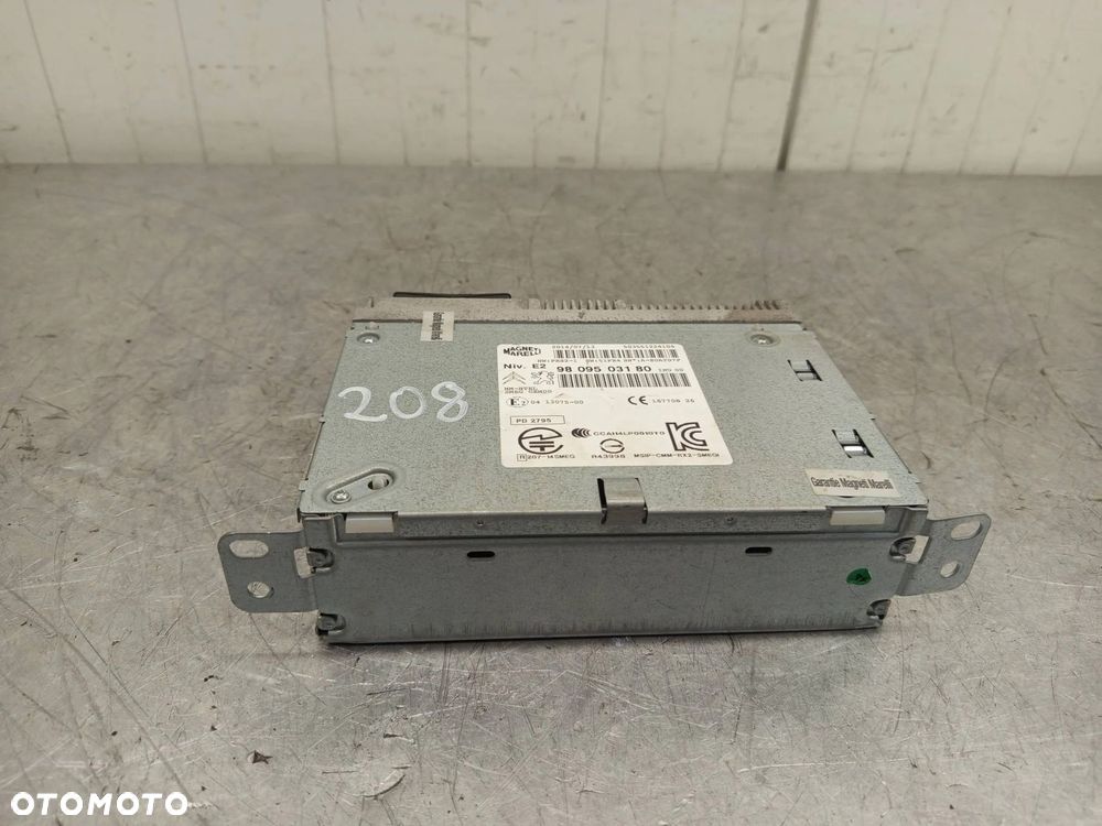 Stacja multimedialna Radio Peugeot 208 I 9809503180 - 8
