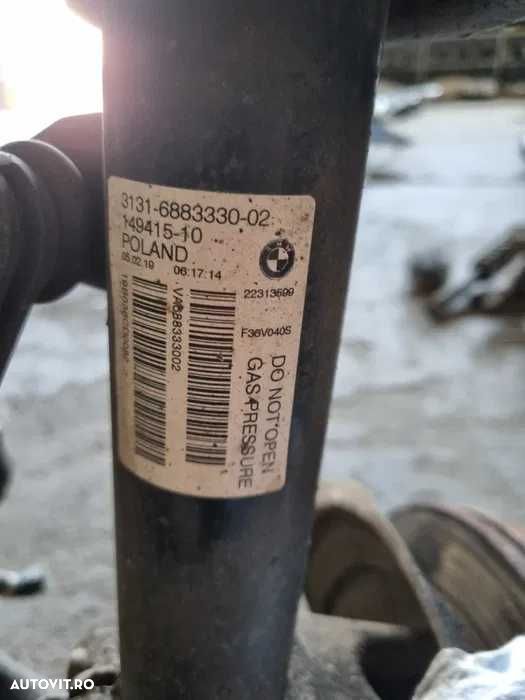 Suspensie m pachet bmw seria 4 f36 telescoape arcuri flanse - 6