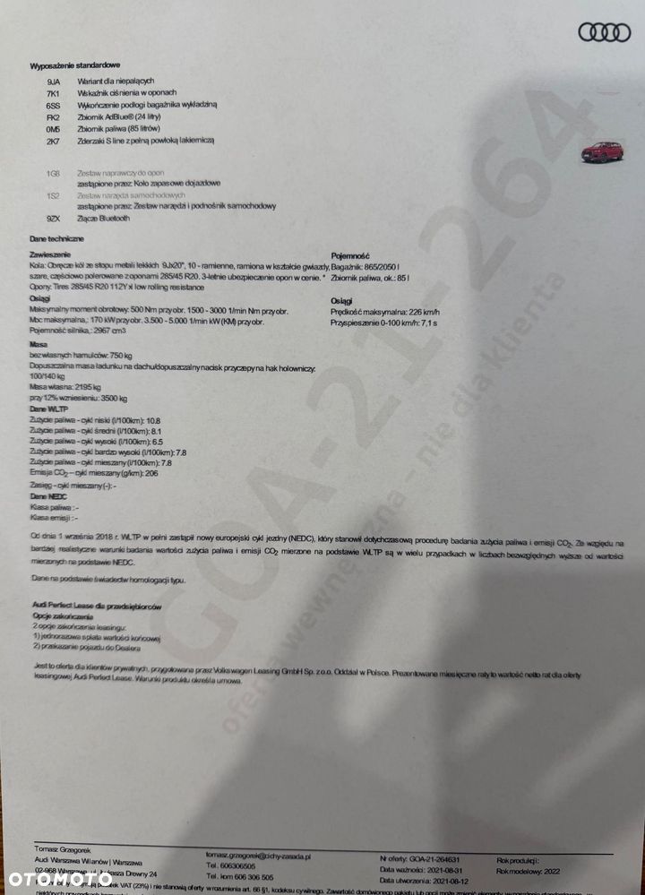 Audi Q7 45 TDI mHEV Quattro S Line Tiptr - 25