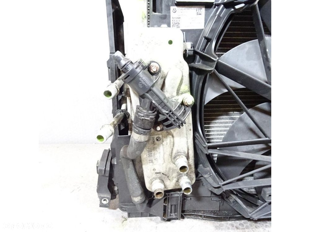 BMW 7 F01 F02 4.4 V8 KOMPLET CHŁODNIC 7575395 - 4