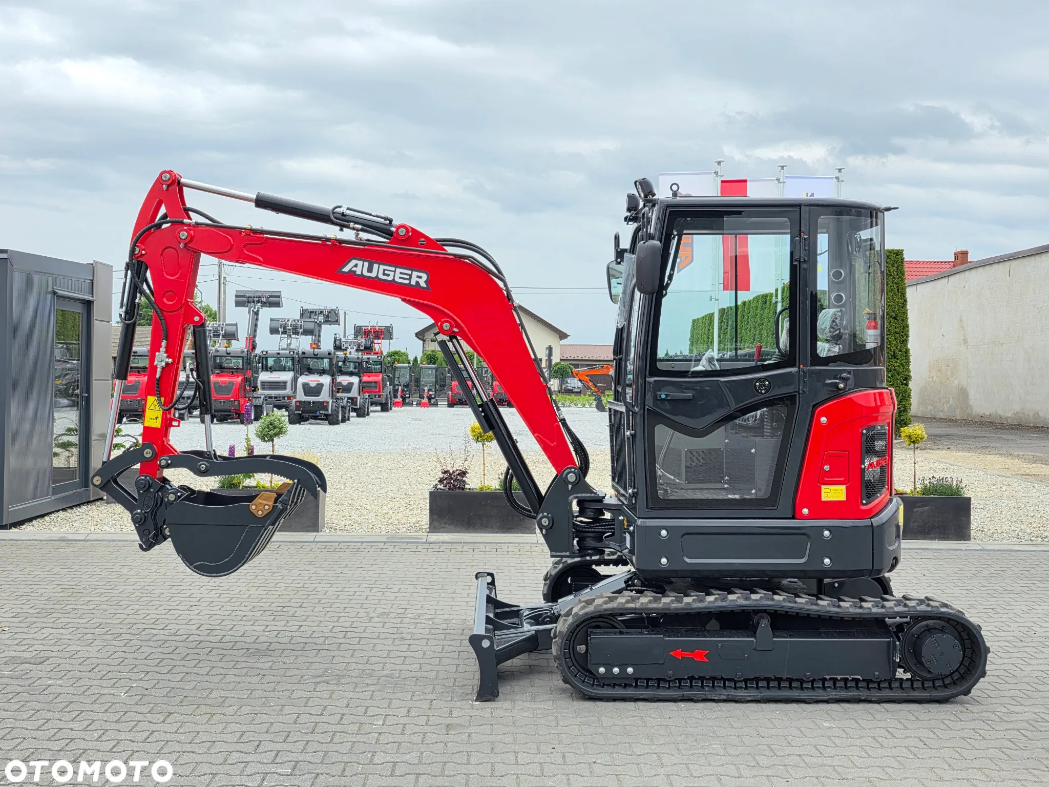 Inny NOWA MINIKOPARKA AUGER 40, WAGA 3900 KG, KUBOTA silnik - 6