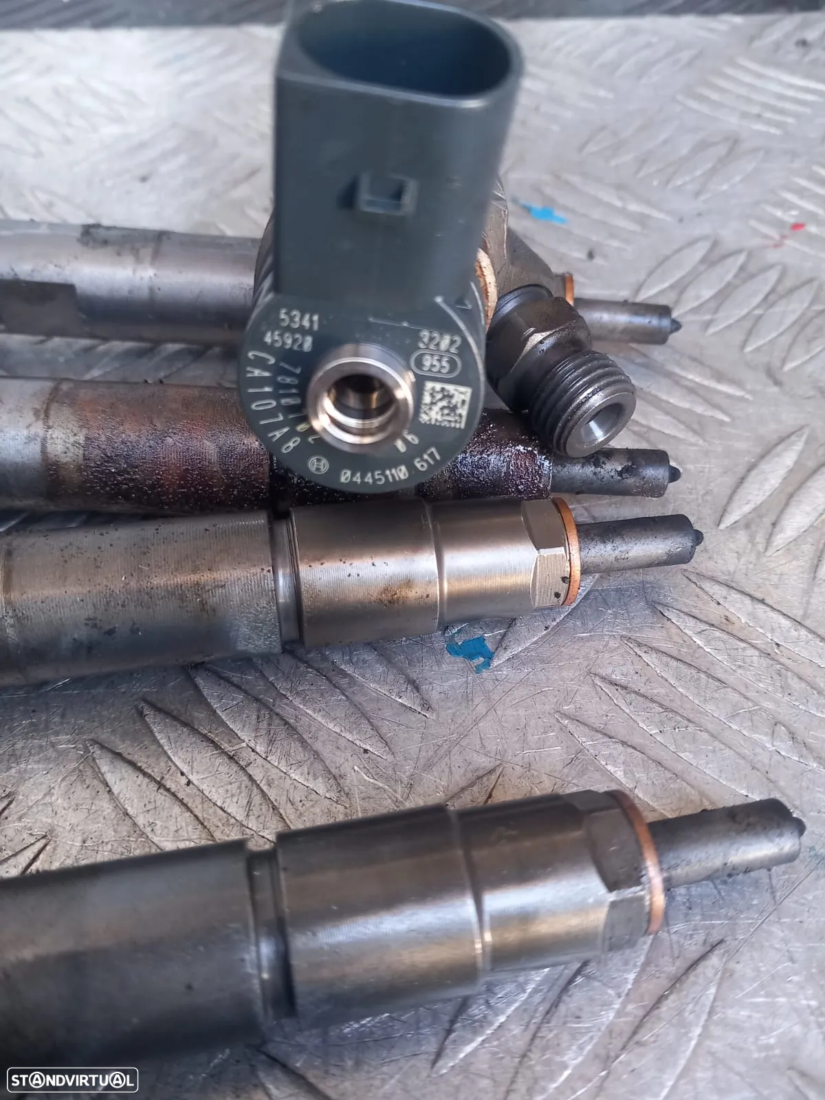 Injetores BMW F10/F11 530D 3.0D Ref: 7810702/0445110617/N57D30A - 2