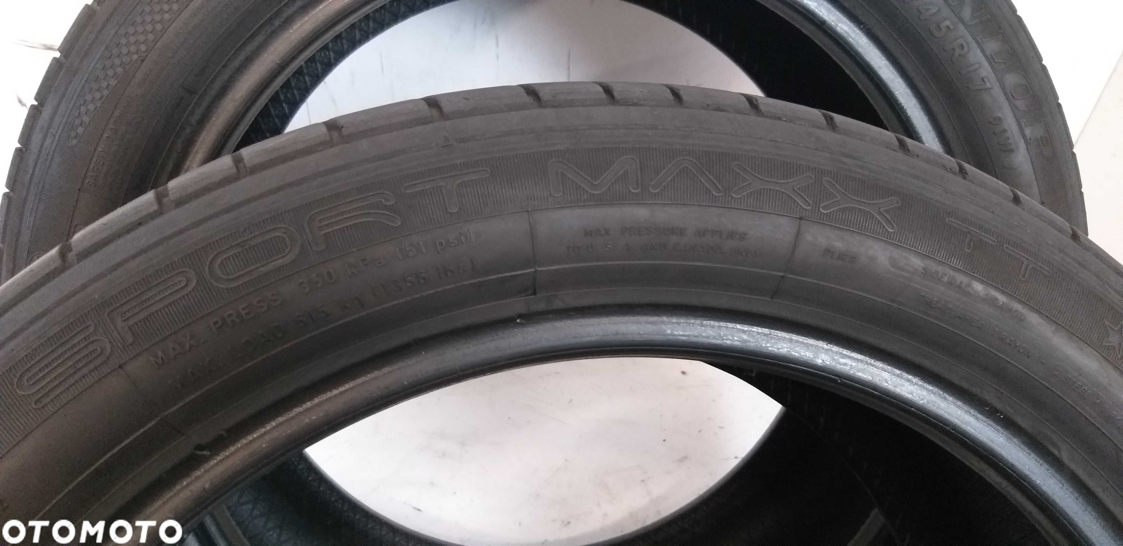 P981360L Para 225/45R17 91W Dunlop SP Sport Maxx DSST RSC dot.2215 - 6