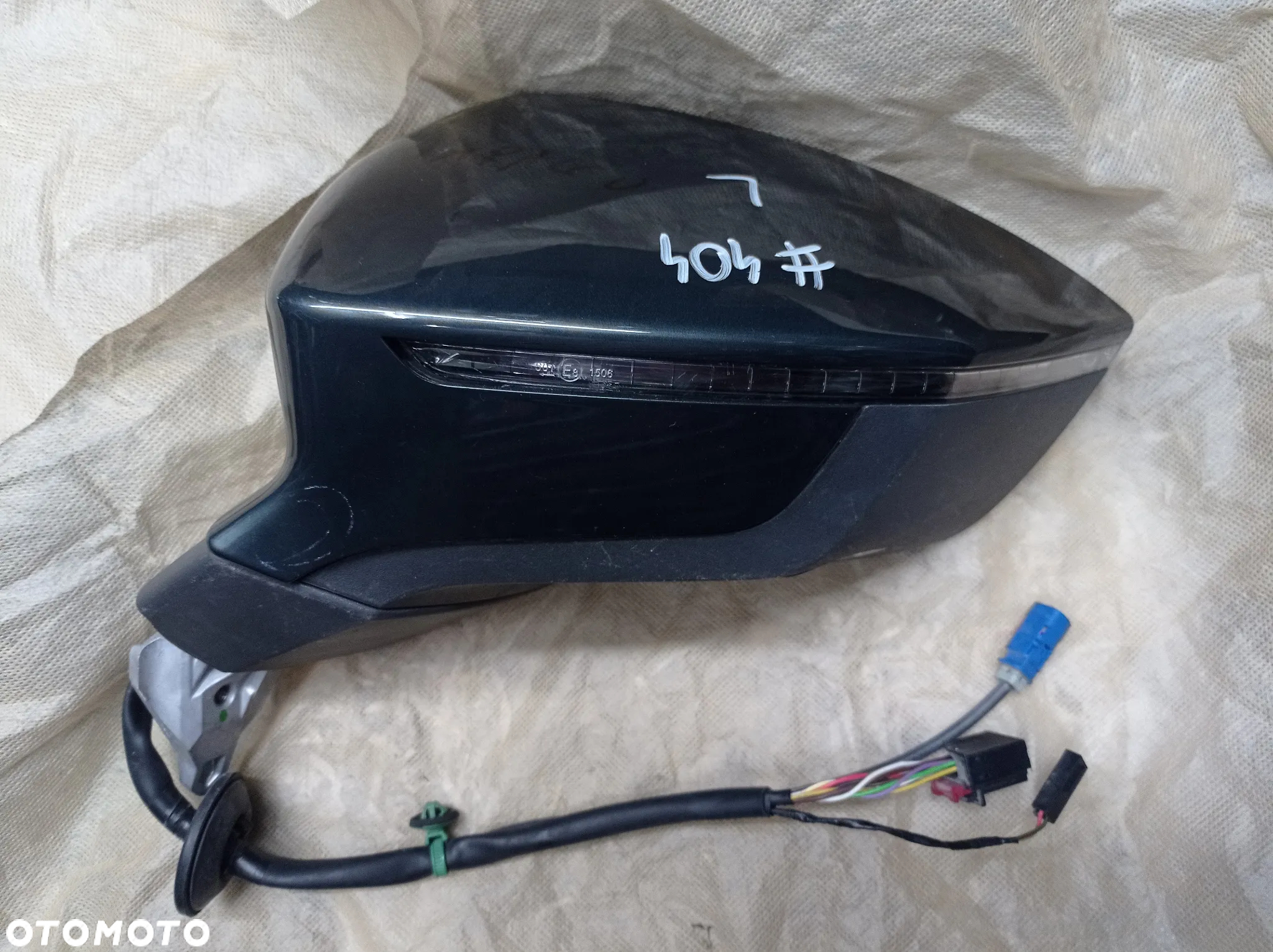 Lusterko lewe seat taracco 9+2 pin kamera - 2