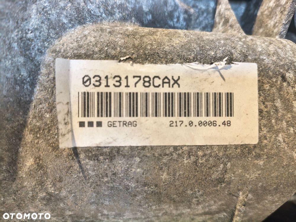 SKRZYNIA BIEGÓW BMW E87 116 1.6 i manualna MANUAL CAX 2170000648 179tyś - 2