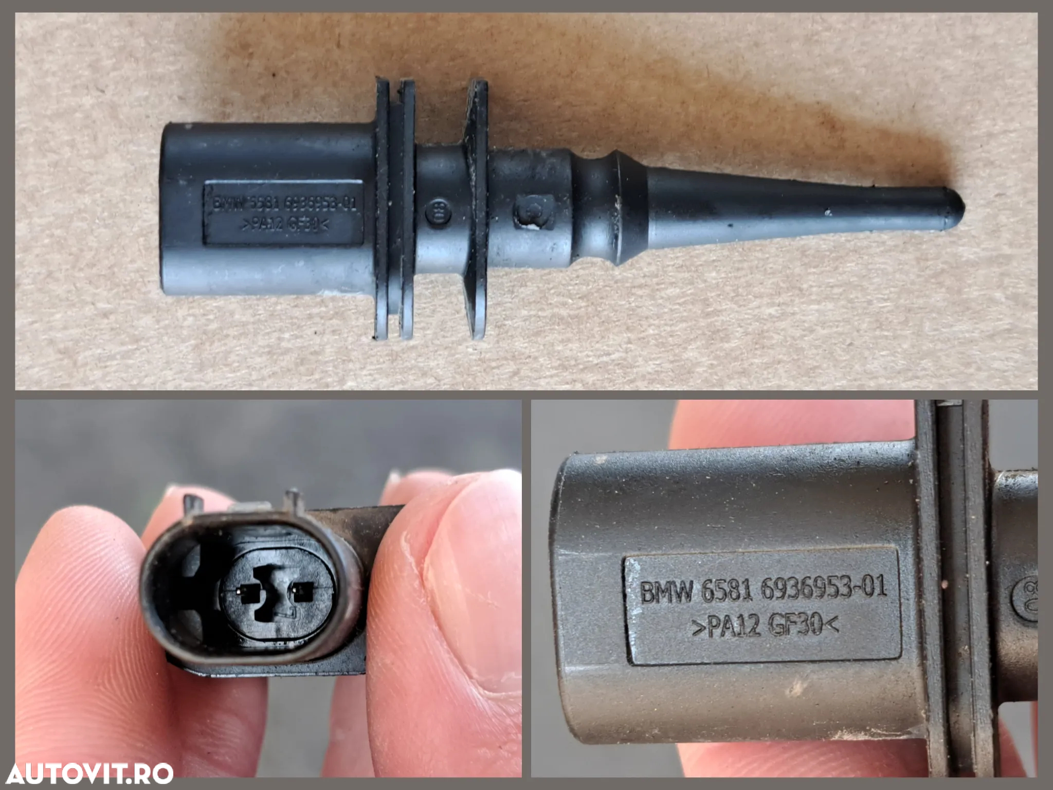 Senzor radar Senzor PDC Senzor crush Senzor temperatura Cablaj instalatie electrica bara fata originale BMW G11 LCI G12 LCI - 6