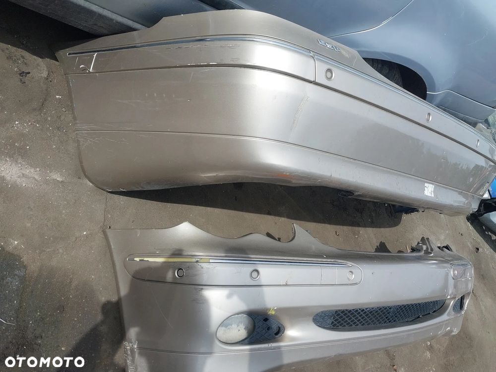 Zderzak przód tył kompletne czujniki PDC absorbery Mercedes Benz C klasa W203 sedan kolor 693 - 3