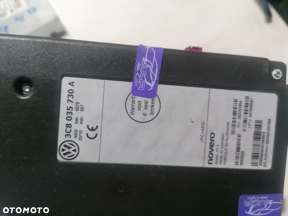 VW TOURAN I 07r MODUŁ BLUETOOTH 3C8035730A - 2
