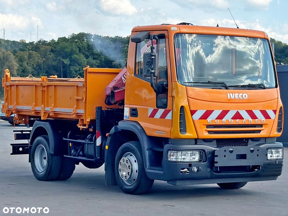 Iveco Eurocargo 120E18 * WYWROTKA 3,45 m * HMF 403 K1 * STAN BDB - 3