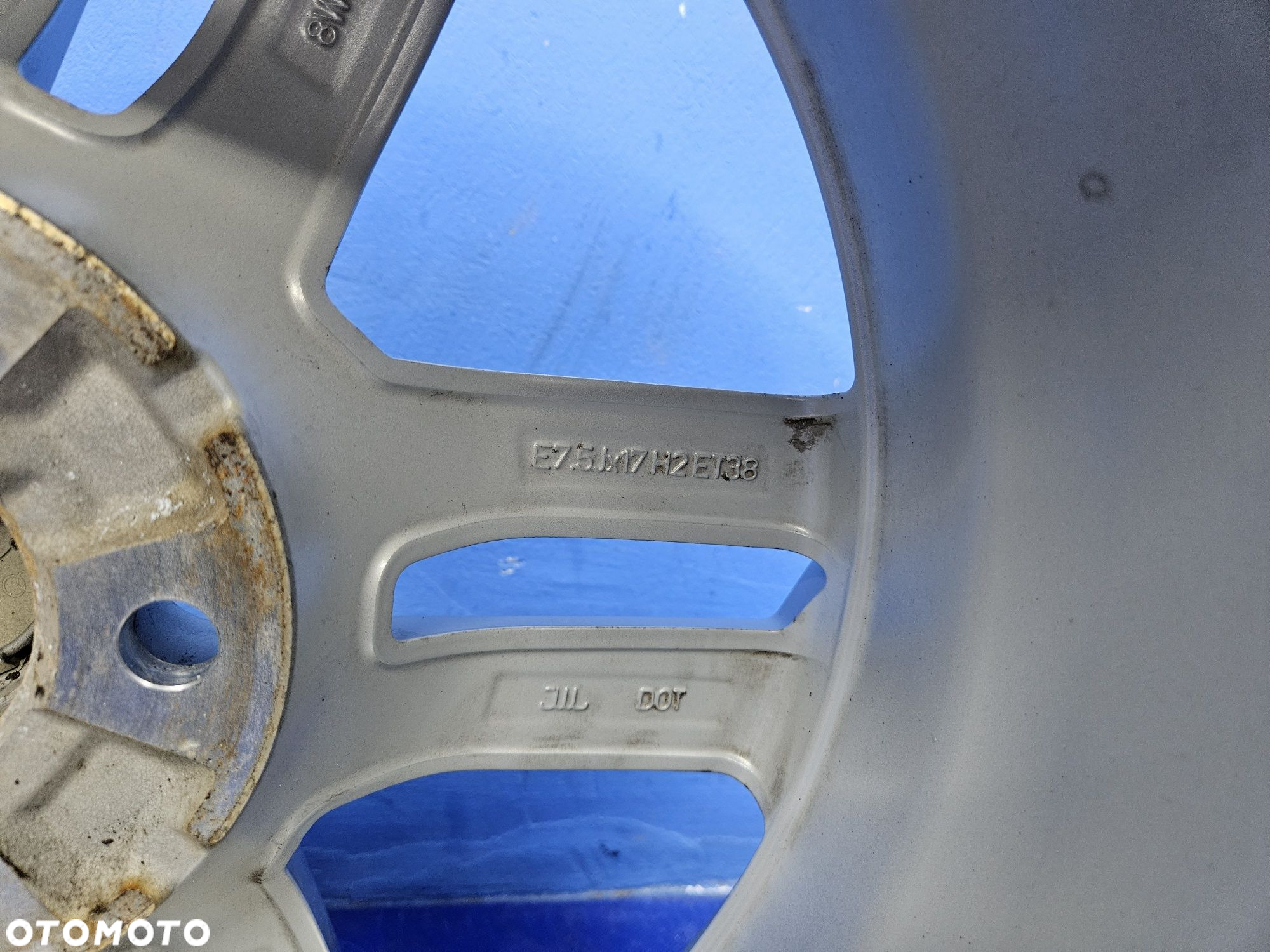 FELGA aluminiowa AUDI A4 B9 17" 7.5" 5x112 ET38 oryginał - 8